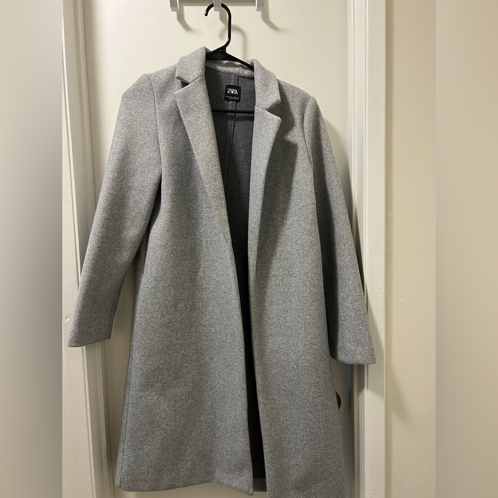 Small Zara Dad Coat Gray